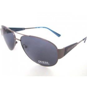 Mens Guess Designer Sunglasses, complete with case and cloth GU 6688 Gunmetal - 9 